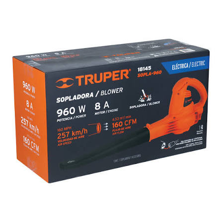 SOPLADORA ELECTRICA DE 960W, TRUPER