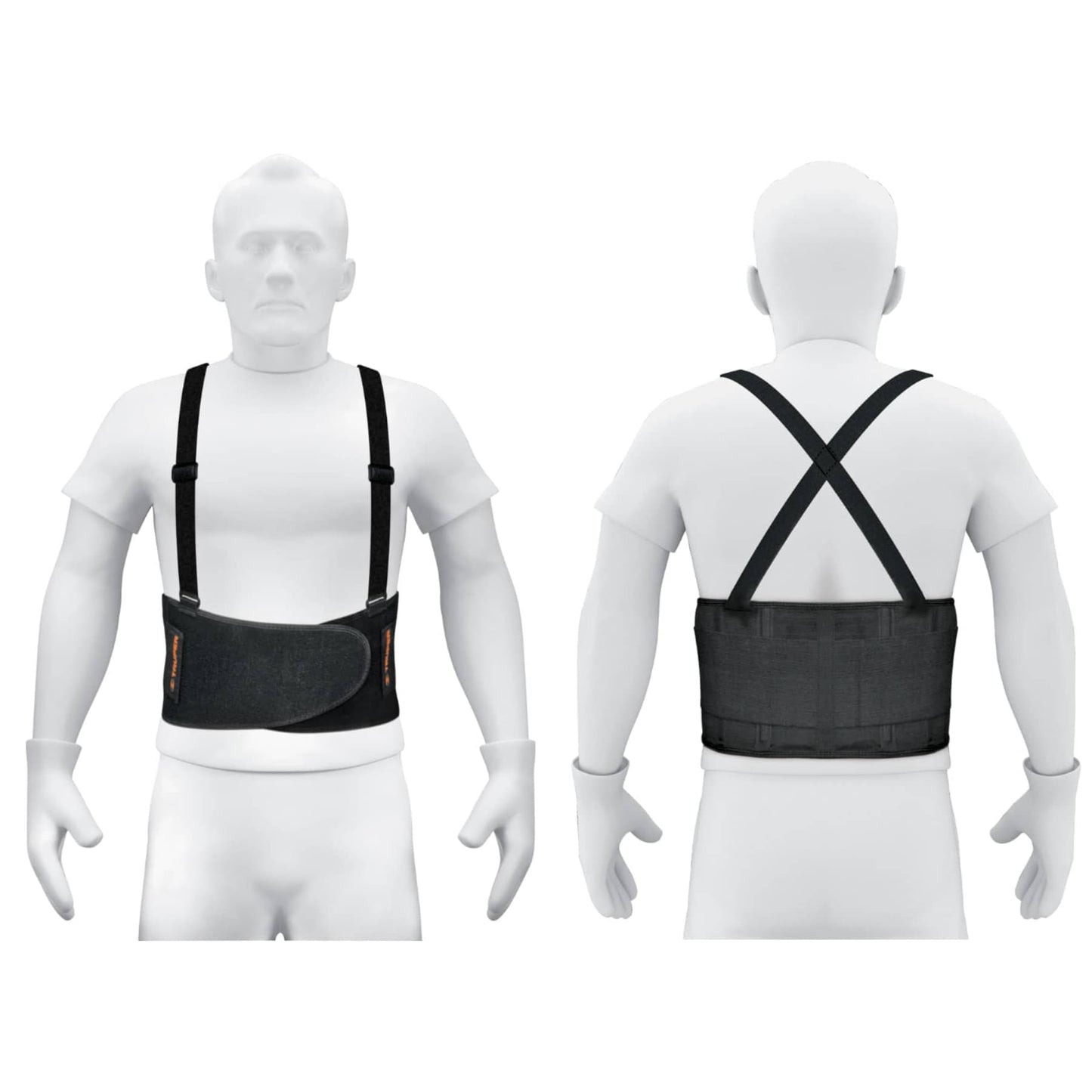 FAJA LUMBAR CON TIRANTES TALLA MEDIANA TRUPER