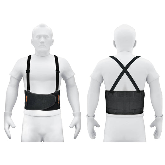 FAJA LUMBAR CON TIRANTES TALLA MEDIANA TRUPER
