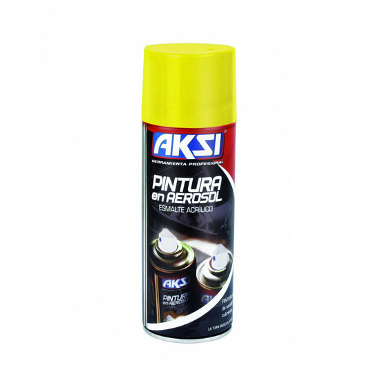 PINTURA EN AEROSOL AMARILLO FLUORESCENTE AKSI