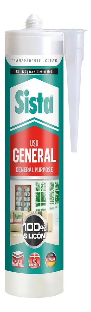 SELLADOR SILICON 300 ML USO GENERAL SISTA