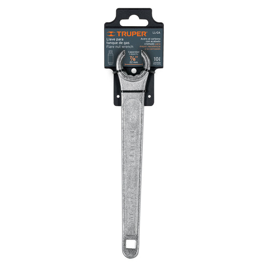 LLAVE PARA TANQUE DE GAS 7/8" TRUPER
