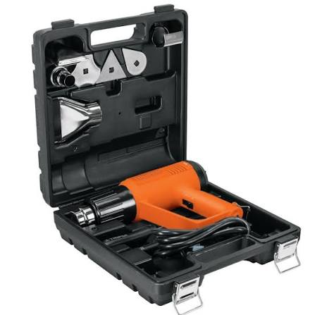 PISTOLA DE CALOR 2000W CON 9 ACCESORIOS, TRUPER PRO
